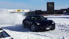 Ferrari GTC4 Lusso вдигна 300 км/ч на сняг (Видео)