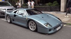 Вижте единственото в света Ferrari F40 Azzurro Hyperion
