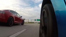 Най-бързата Tesla срещу Lamborghini Aventador