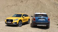 Градски тарикати: Audi Q2 срещу новото MINI Countryman