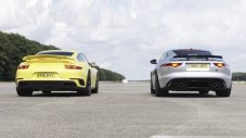 Jaguar F-Type поиска реванш от Porsche 911 Turbo