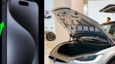 Вижте как iPhone 15 Pro управлява редица функции на Tesla