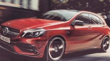 Първа снимка на обновения Mercedes A45 AMG