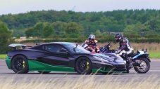 Rimac Nevera в спор с два от най-бързите мотоциклети в света
