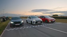 Toyota GR Yaris в битка срещу VW Golf GTI и BMW 128ti на пистата