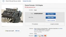 Търсите ли мотор на Ferrari за Формула 1?