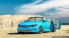Kia Optima свали покрива за SEMA