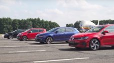 Всички VW GTI в една надпревара (ВИДЕО)