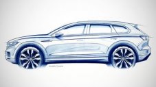 Volkswagen леко вдигна завесата около Touareg