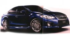 Брошурата на Subaru Impreza за Япония