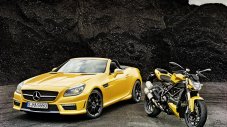 AMG и Ducati със съвместен Mercedes-Benz SLK55 AMG Streetfighter