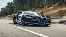 Bugatti показа как Chiron ускорява до 400 км/ч и после спира напълно (ВИДЕО)