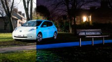 Nissan научи Leaf да свети