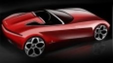 Нов тийзър от роудстера на Pininfarina