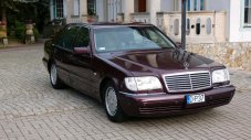 Има и такова животно &ndash; Mercedes W140 със заводска навигация и телевизор