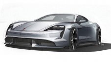 Porsche показа скиците на Taycan