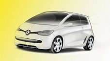 Малка кола със задно от Renault