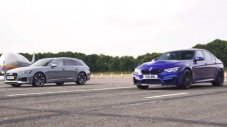 BMW M3 CS срещу Audi RS4 Avant на пистата (ВИДЕО)