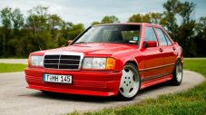 505 коня за Mercedes-Benz 190E (ВИДЕО)