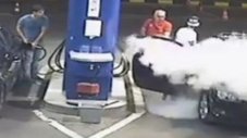 Наглец си го получи на бензиностанция в София