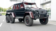 G63 AMG 6x6 получи червен карбон от Brabus