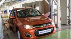 Новата Lada Kalina се качи на поточните линии