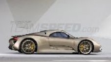 Компютърен образ на новото Porsche 918 Spyder