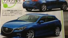 Mazda3 се появи в брошура