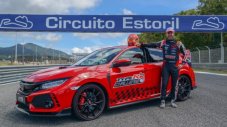 Honda Civic Type R събори и рекорда на &bdquo;Ещорил&rdquo; (ВИДЕО)