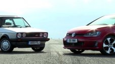 Първият срещу последният Golf GTI