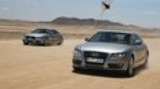 TV спотът на Audi А5 сниман в Намибия