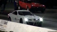 Mercedes SLR постави рекорд на 1/4 миля