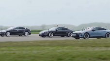 Електрическите Audi, Mercedes и Porsche се сражават с Tesla