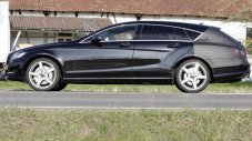 Mercedes-Benz CLS Shooting Brake премина на летен камуфлаж