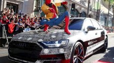 Спайдърмен показа новото Audi A8