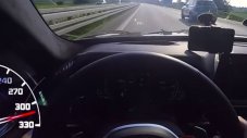 Германец профуча с над 300 км/ч край полицаи (ВИДЕО)