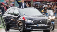 Първият DS 7 Crossback вози новия президент на Франция