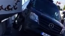 Как руски платноход блъсна микробус Mercedes
