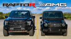 Ford F-150 Raptor R срещу Mercedes-AMG G 63 - кой е по-бърз?
