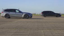 Вижте BMW M3 Touring срещу Audi RS4 Avant на пистата