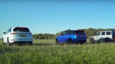 Porsche Cayenne Turbo, Range Rover Sport SRV или Mercedes-AMG G 63? (ВИДЕО)