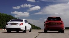 Porsche Cayenne Turbo S vs. Mercedes S63 AMG