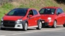Fiat тества спортните версии Abarth на Punto и 500