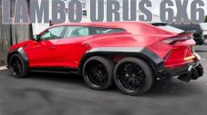 Lamborghini Urus се превърна в шестколесно чудовище 