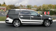 Mercedes GL и GL63 AMG заснети край Нюрбургринг