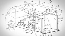 Ford патентова въздушна възглавница, монтирана на пода