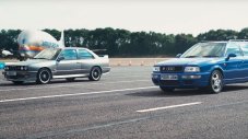 Битка от 90-те: Audi RS2 срещу BMW E30 M3 (ВИДЕО)
