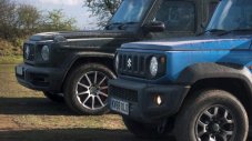 Suzuki Jimny и Mercedes-AMG G 63 премериха сили извън пътя