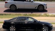BMW 530i xDrive срещу Audi A6 TDI Quattro (ВИДЕО)
