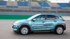 Hyundai Kona постави рекорд по пробег с едно зареждане